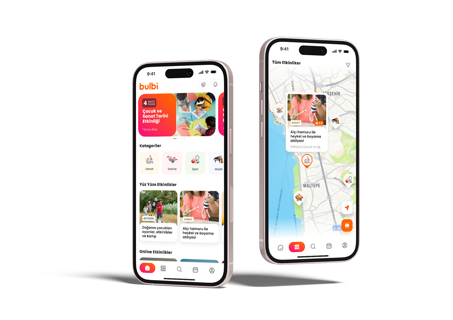 Bulbi Mobil Uygulama Ekranı